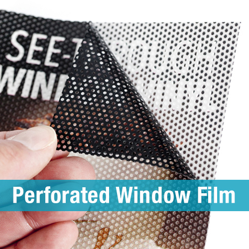 Perforated Window Film