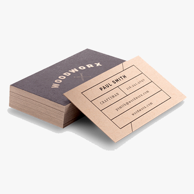 18pt Uncoated - Brown Kraft